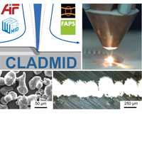 Zum Artikel "CLADMID: Charakterisierung des Laser-Pulverauftragschweißens für die schnelle, flexible und direkte Herstellung leitfähiger Strukturen auf dreidimensionalen Kunststoffformteilen"