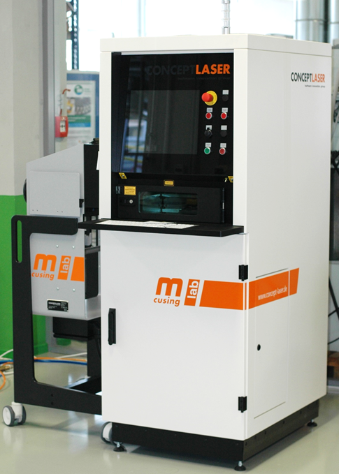 Zum Artikel "31.03.2015: LaserCUSING® – Additive Fertigungsanlage für das selektive Laserschmelzen von Metallpulvern in Betrieb genommen"