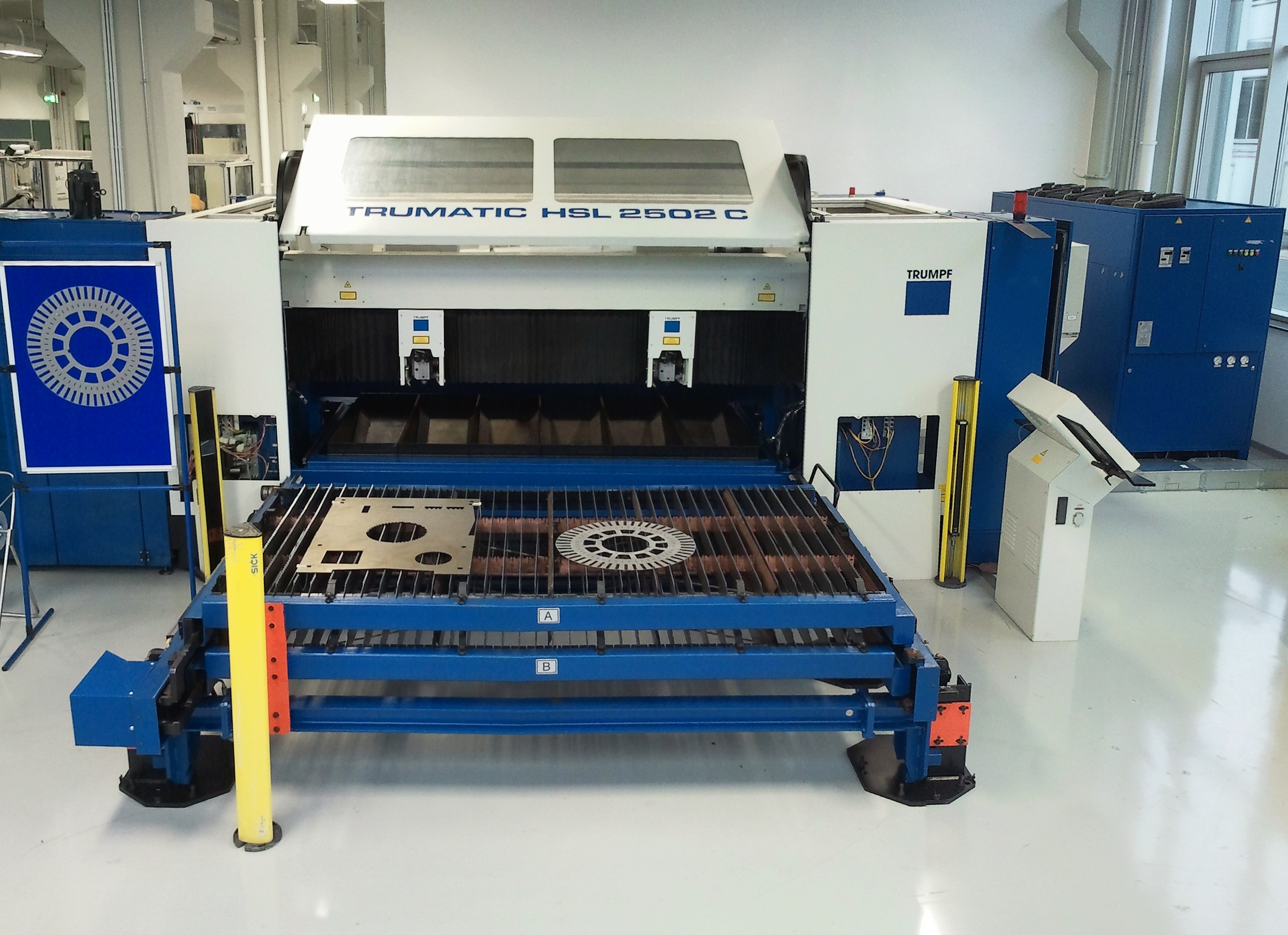 Zum Artikel "Laserschneidanlage Trumpf Trumatic HSL 2502 C"