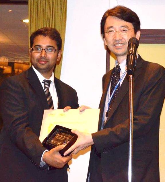 Zum Artikel "10.11.2015: Auszeichnung „Young Researcher Award“ für Aarief Syed-Khaja auf IEEE CPMT Symposium Japan 2015 in Kyoto, Japan."