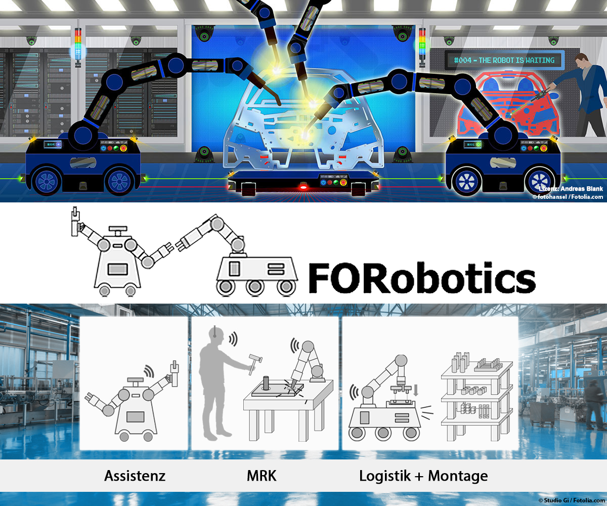 Zum Artikel "FORobotics – Mobile, ad-hoc kooperierende Roboterteams"