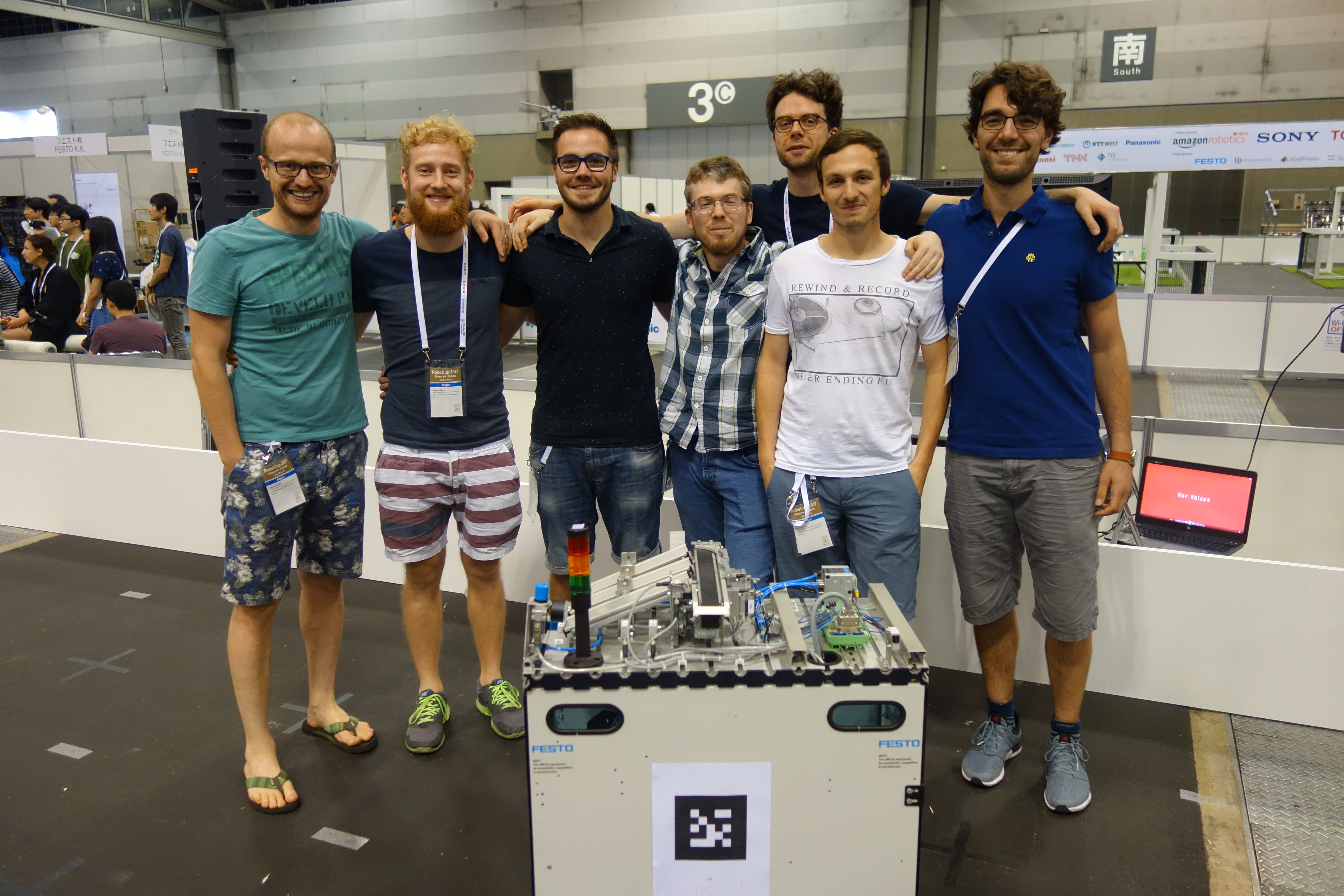 Zum Artikel "26.-29.07.2017: ER-Force nimmt am RoboCup 2017 teil"