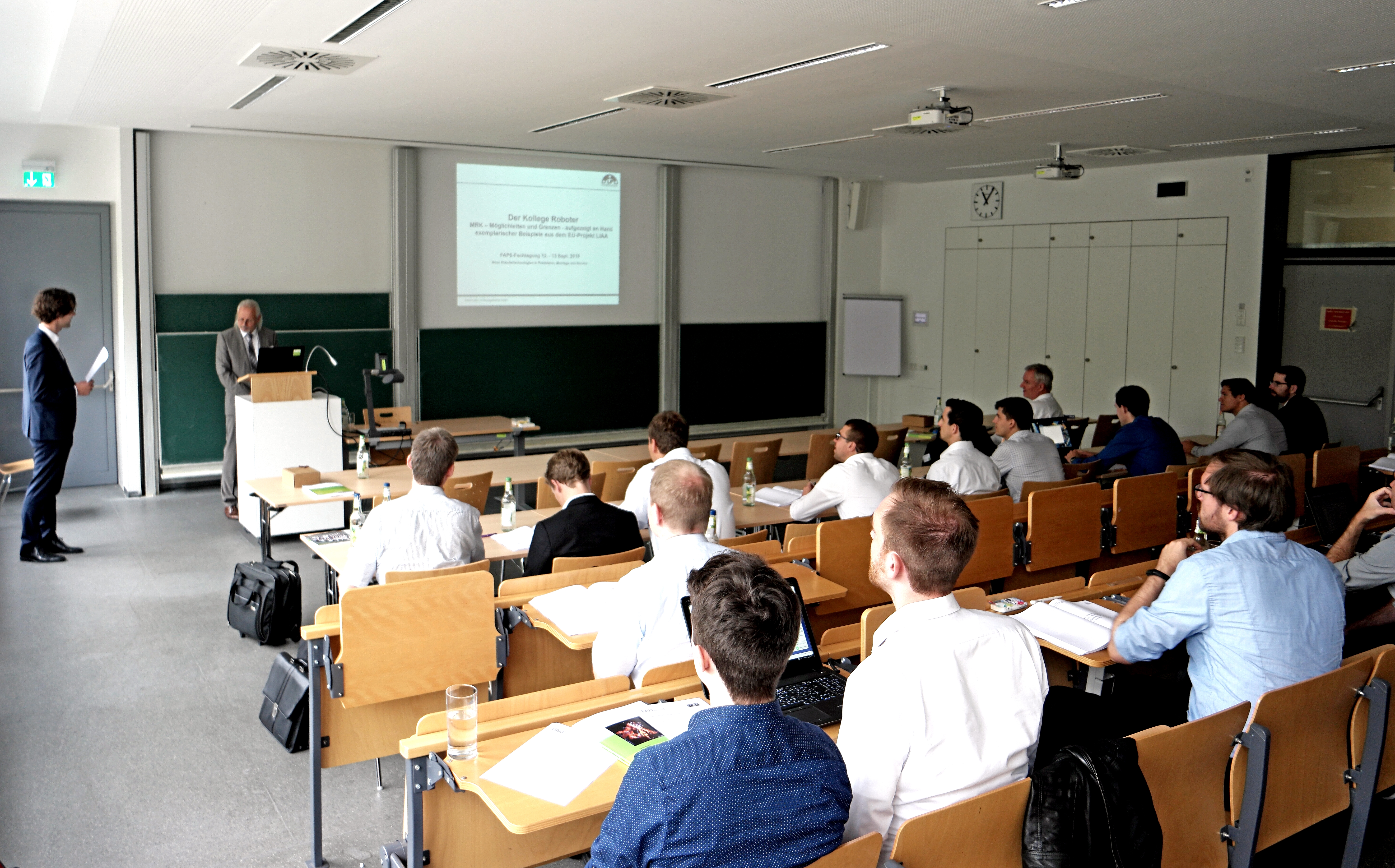 Zum Artikel "12.-13.09.18: FAPS Seminar „Neue Robotertechnologien in Produktion, Montage und Service“"
