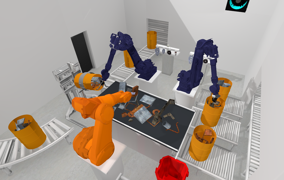 Zum Artikel "VIRERO – VIrtual REmote RObotics for Radiometric Sorting"