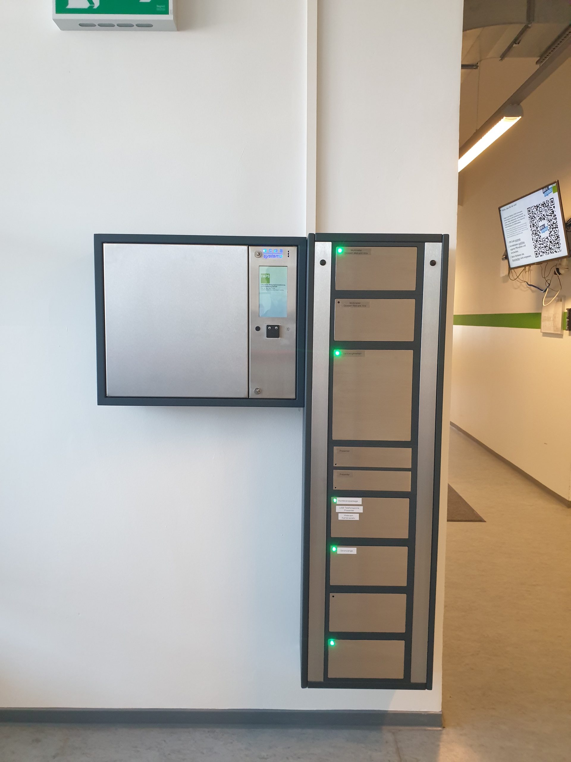 Zum Artikel "30.04.2021: Zentrale Schlüssel- und Objektverwaltung am FAPS-Standort auf AEG installiert"