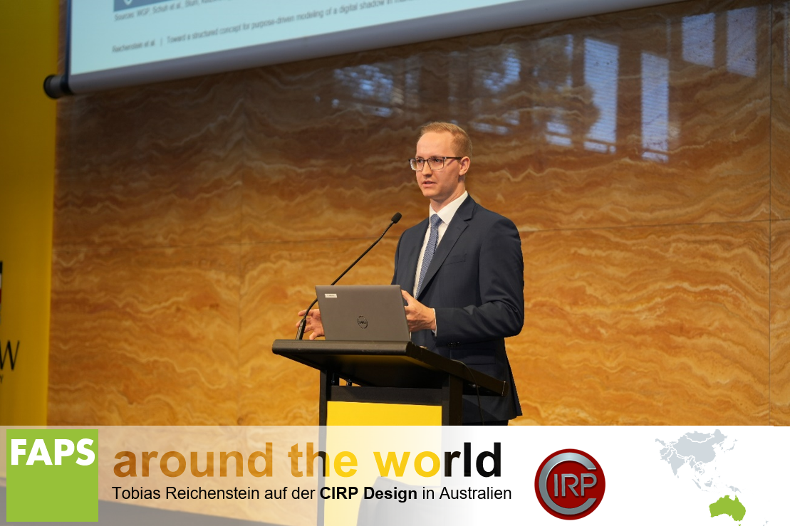 Zum Artikel "17.-19.06.2023: FAPS in “Down Under” bei der 33. CIRP Design Konferenz in Sydney"