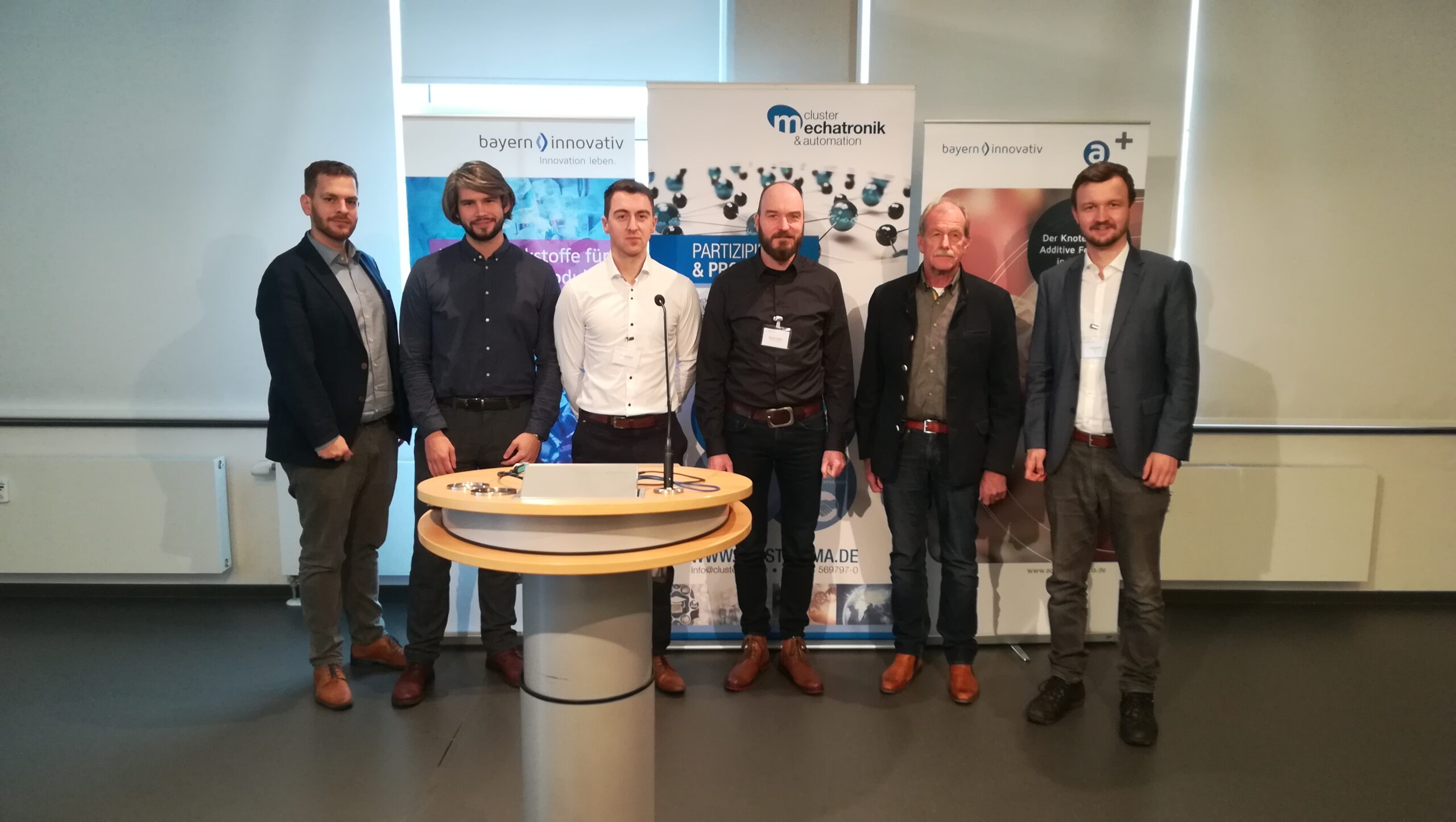 Zum Artikel "28.11.2023: Erfolgreicher Abschluss des Projekts A4I-PE3D: “Additive4Industry – Printed electronics on 3D-substrates”"