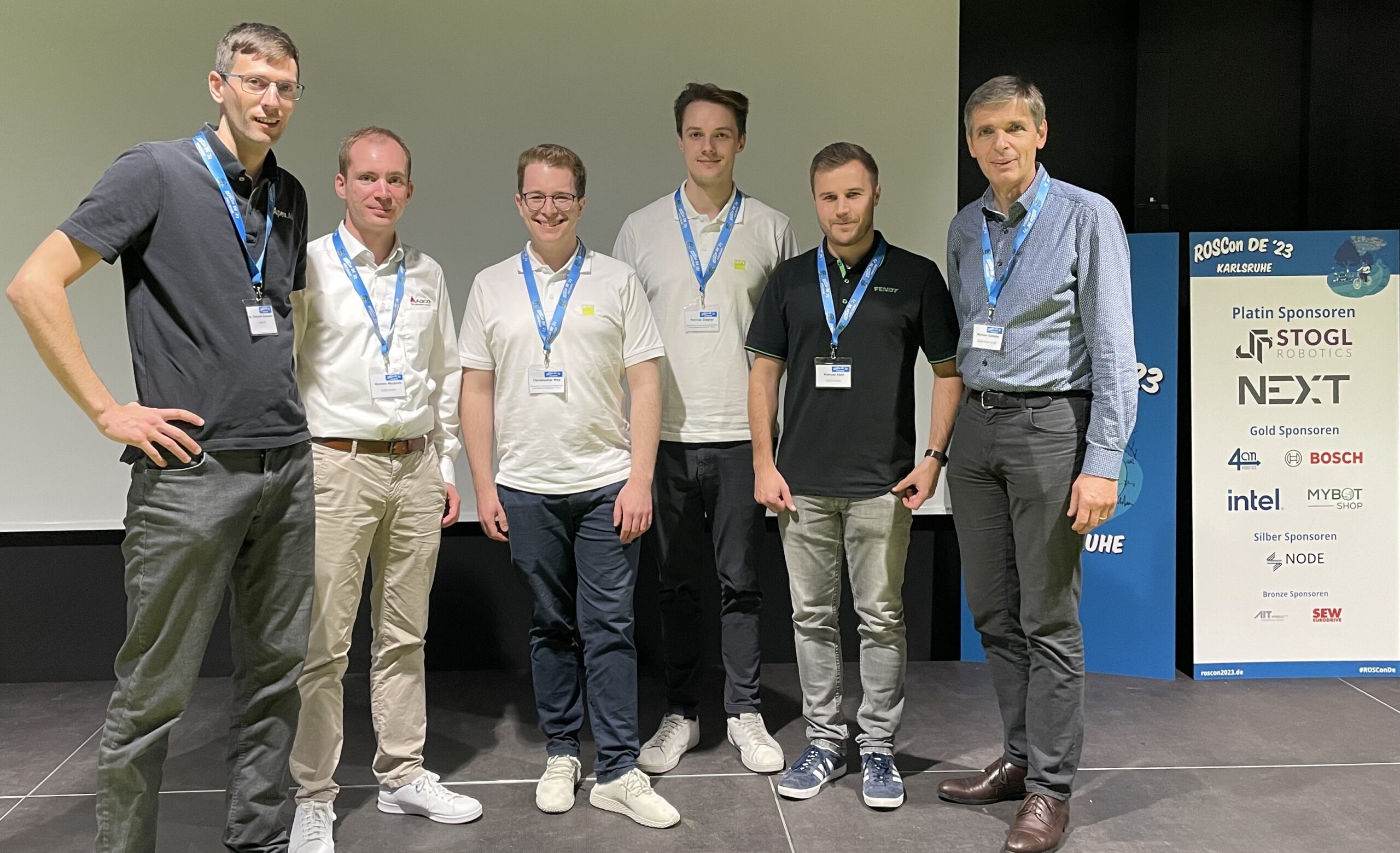 Zum Artikel "23.-24.11.2023: Forschungsprojekt „POV.OS“ bei der ersten deutschsprachigen ROS-Konferenz (ROSCon DE) in Karlsruhe vorgestellt"