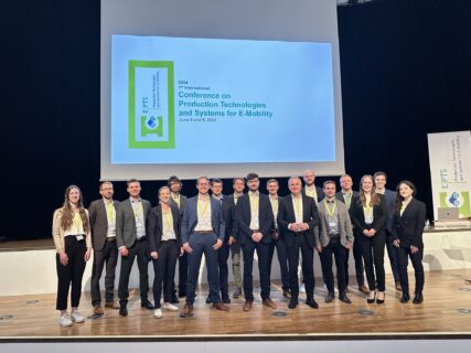 Zum Artikel "05.-06.06.2024: Erste Konferenz “Production Technologies and Systems for E-Mobility” (E|PTS) erfolgreich gestartet"