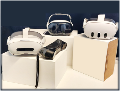 Zum Artikel "15.11.2024: Neue VR-Geräte für die Forschung: Eine neue Ära für die Untersuchung von Schulungen und Interaktionen"