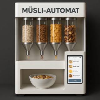 Zum Artikel "Entwicklung eines Müsli-Automaten für Studierende und Mitarbeitende am FAPS – verschiedene Arbeiten zu vergeben [BA/PA/MA] – z.B. Produktentwicklung, Konstruktion und Prototyping, Elektronik und Automatisierung, Softwareprogrammierung"