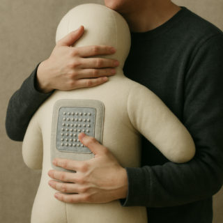 Zum Artikel "MA/PA: Development and Evaluation of a Hugging Device with Tactile Sensing for Mental and Physical Health Monitoring."
