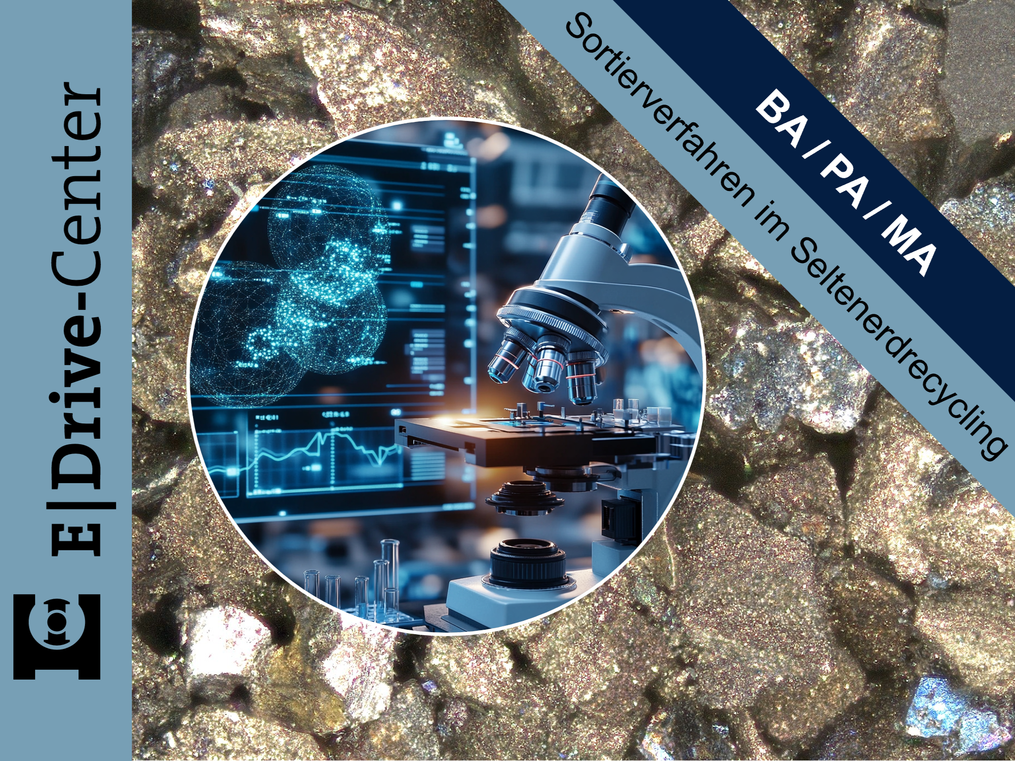 PA/BA/MA: Optische Auswertung der Sortiergüte im Kontext des Recyclings von Seltenen Erden mittels Bildverarbeitung