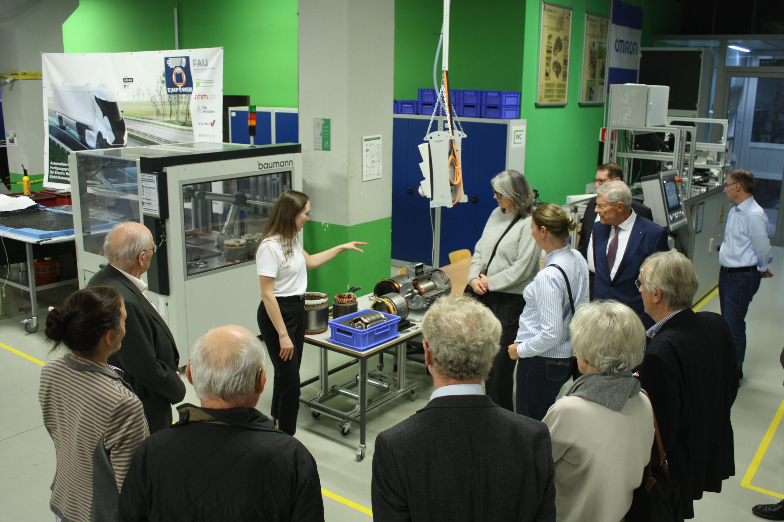 21.10.2025: Erfolgreiche Abendveranstaltung des Rotary Clubs Nürnberg am Lehrstuhl FAPS Nürnberg