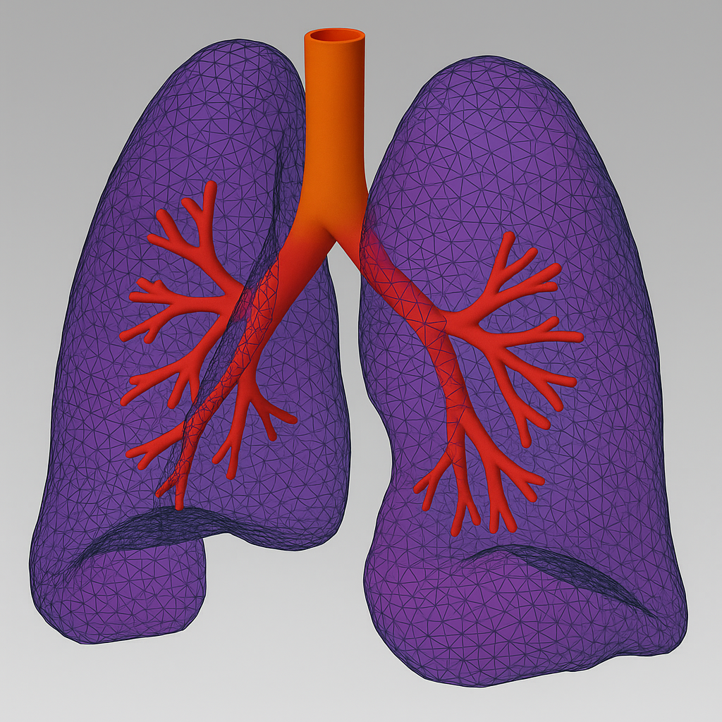 Computergestützte Simulation der menschlichen Lunge