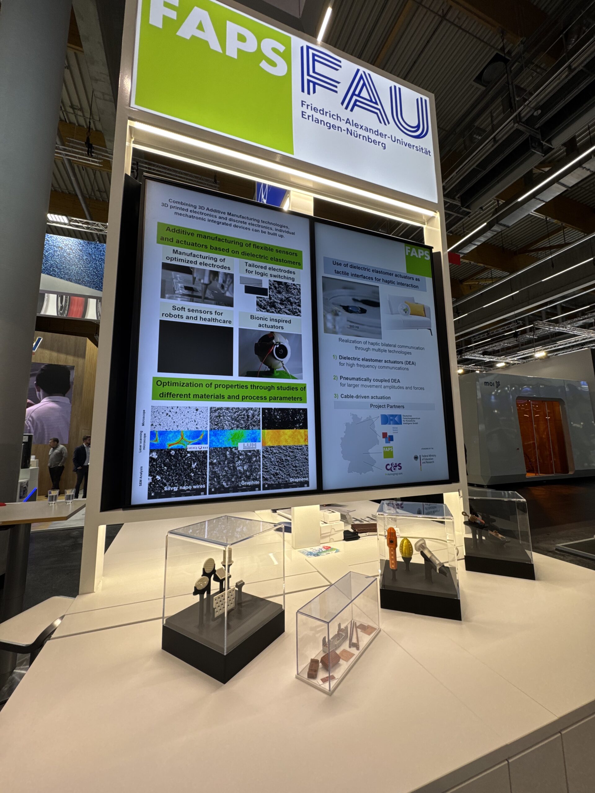 18.-21.11.2025: Technologiefeld Additive Mechatronics als Aussteller auf der Formnext 2025