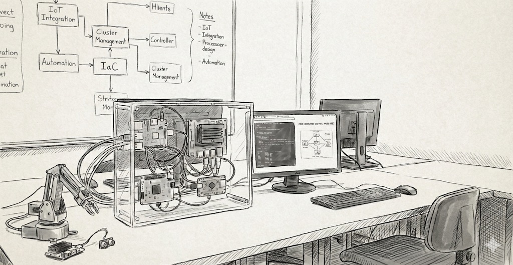 Prototyp einer self-managed Multi-Cluster-Architektur für die Edge (BA/PA/MA)