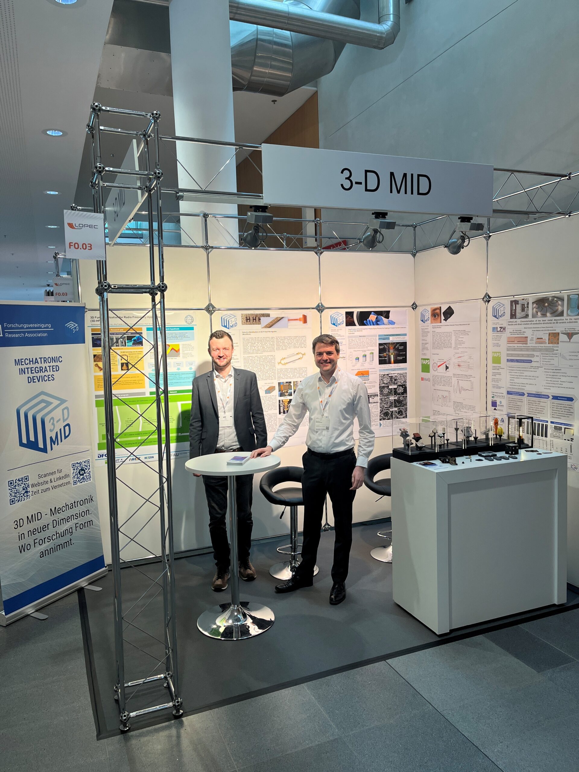 25.02.-26.02.2026: FAPS mit Forschungsvereinigung 3-D MID e.V. auf der LOPEC