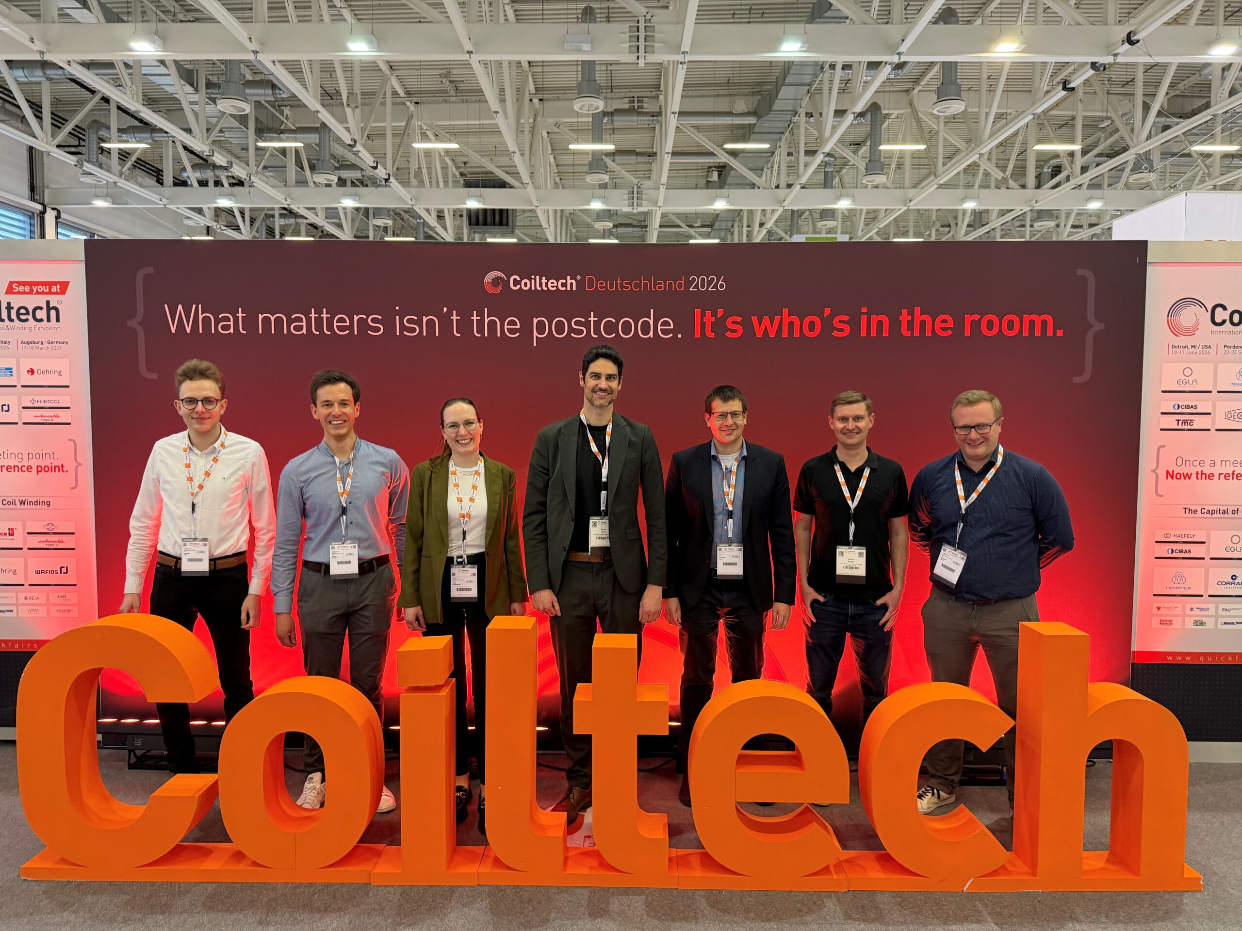 25.-26.03.2026: Starker Messeauftritt des Forschungsbereichs EMP auf der Coiltech Germany 2026