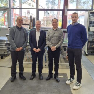 Zum Artikel "26.03.2026: Besuch von der National Central University Taiwan am Lehrstuhl FAPS"